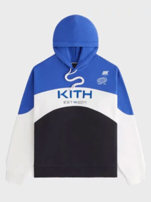 Unisex Kith Maverick Panelled Fleece Color-Blocked Hoodie