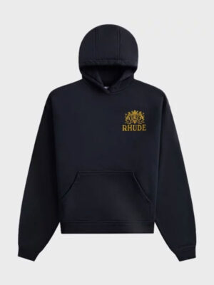 Unisex Kith Rhude Cresta Black Pullover Hoodie