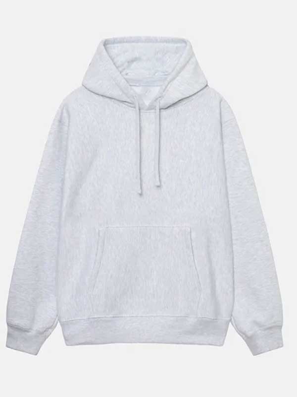 Unisex Stussy Back Applique Pullover Hoodie
