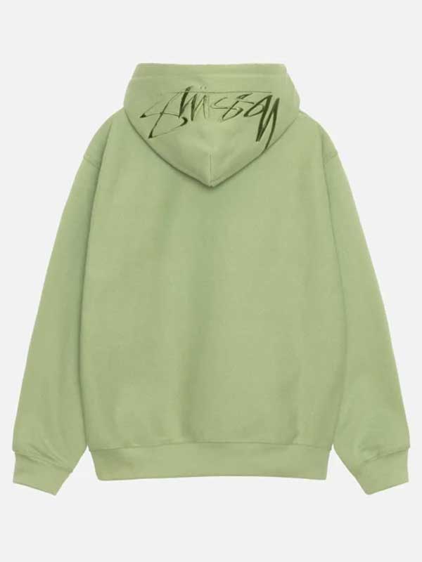 Unisex Stussy Back Applique Pullover Hoodie