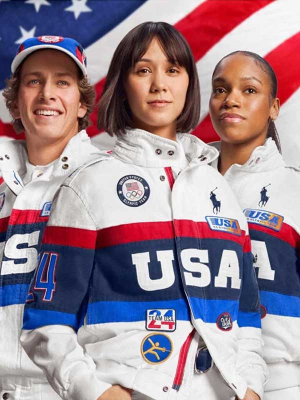 USA 2024 Paris Olympics Closing Ceremony Jacket