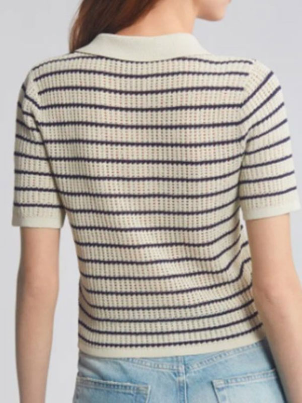 04 Selena Gomez Only Murders In The Building Polo Sweater