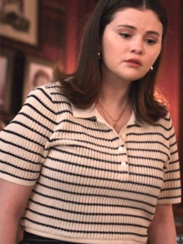 04 Selena Gomez Only Murders In The Building Polo Sweater