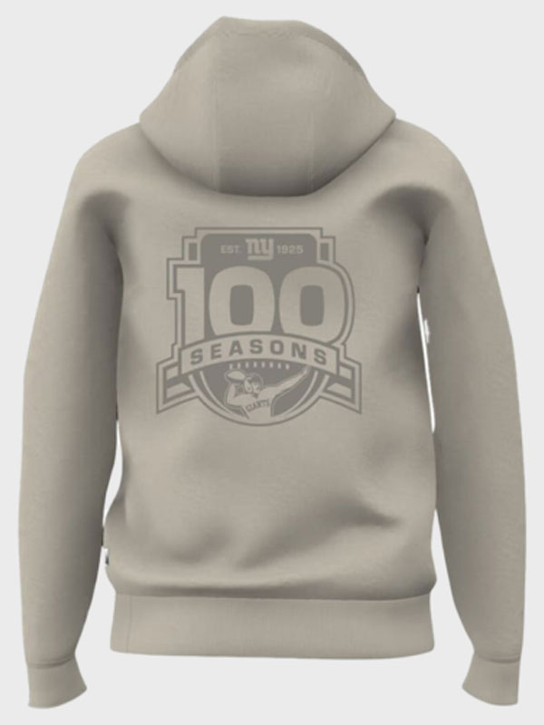 100th Season Boss New York Giants Hugo Pullover Hoodie