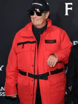 2024 Dan Aykroyd Ghostbusters Frozen Empire Red Jacket