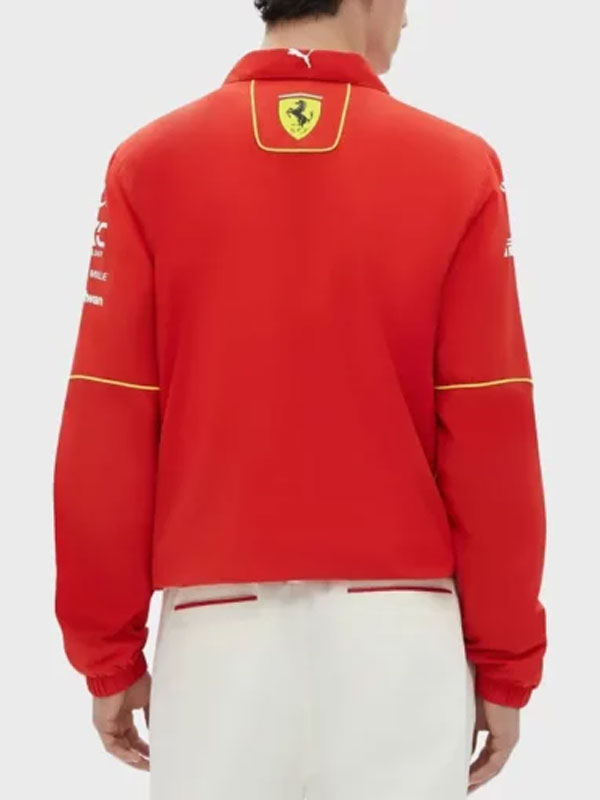2024 F1 Team Puma Ferrari Coach Soft-Shell Jacket