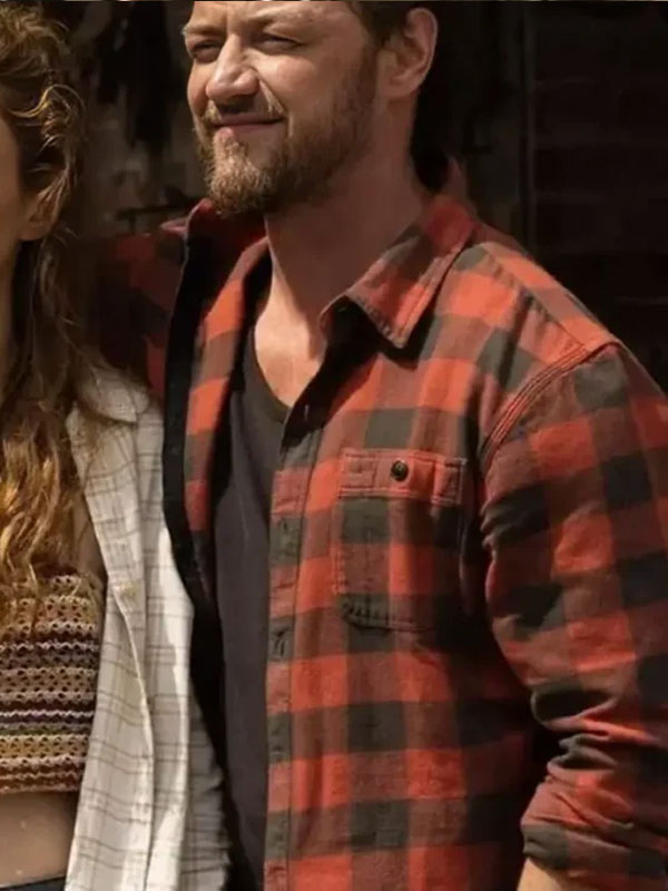 2024 James McAvoy Speak No Evil Plaid Shirt