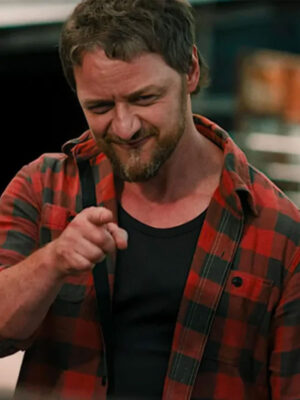 2024 James McAvoy Speak No Evil Plaid Shirt