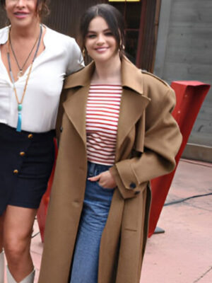 2024 Jessi Film Emilia Perez Selena Gomez Trench Coat