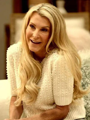 2024 Joan Vassos The Golden Bachelorette Pearl Sweater