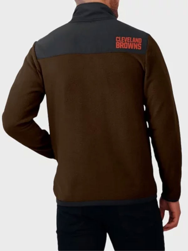 2024 NFL Cleveland Browns Fleece Full-Zip Jacket