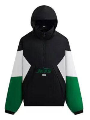 2024 NFL Kith 47 Jets Quarter Zip Hooded Jacket