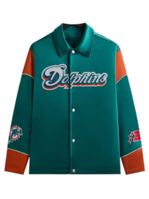 2024 NFL Kith 47 Miami Dolphins Kieran Coaches Jacket