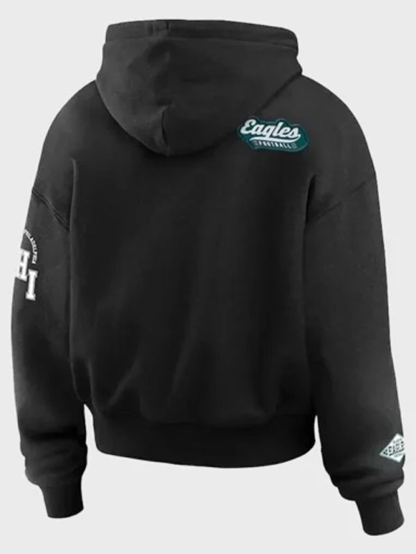 2024 NFL Philadelphia Eagles Erin Andrews Black Hoodie