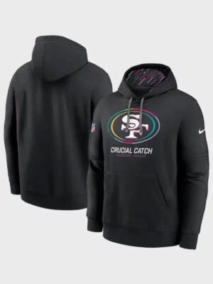 2024 NFL SF 49ers Nike Crucial Catch Pullover Hoodie