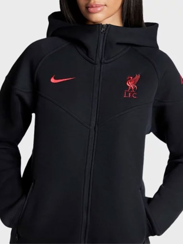 2024 Nike LFC Liverpool Tech Fleece Zip Up Hoodie