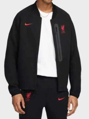 2024 Nike LFC liverpool Tech Fleece Zip-Up Jacket