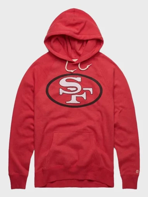 49ers San Francisco 68 Fleece Red Pullover Hoodie