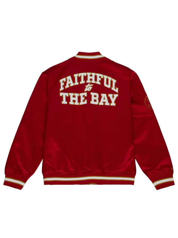 49ers San Francisco Faithful to the Bay Satin Jacket