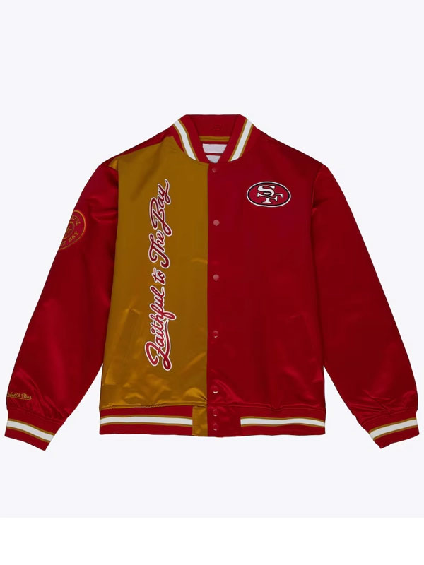 49ers San Francisco Faithful to the Bay Satin Jacket