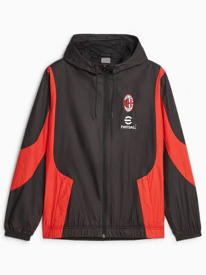 AC Milan 1899 Prematch Zip-up Hooded Jacket