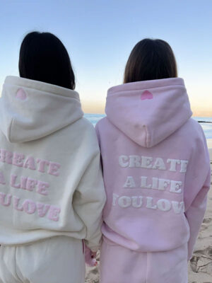 Amare Create A Life You Love Oversized Hoodie