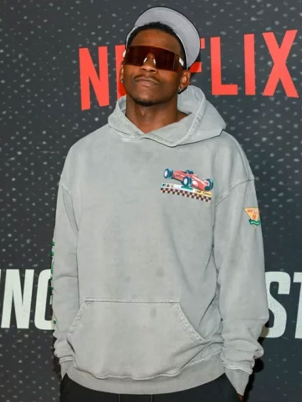 Anthony Edwards Pit Crew Grey Pullover Hoodie