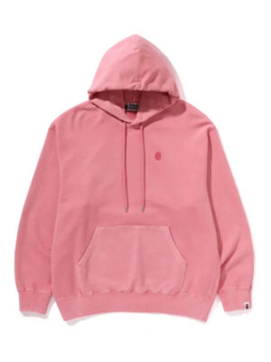 Ape Head One Point Garment Dye Oversized Pullover Hoodie
