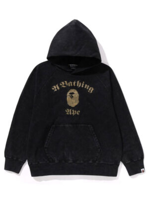 Ape Overdye A Bathing Relaxed Fit Pullover Hoodie