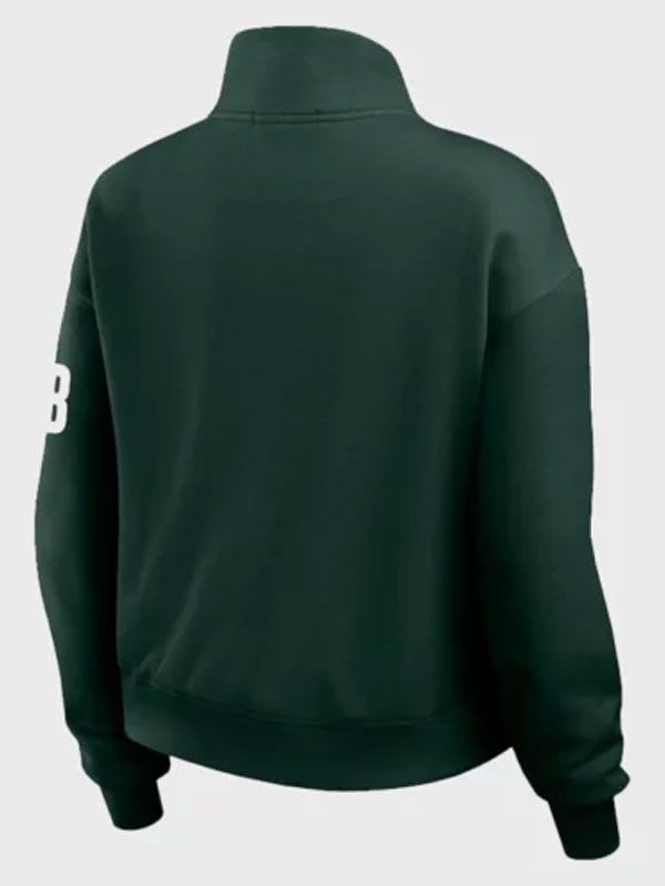 Bay Packers Erin Andrews Quarter-Zip Jacket