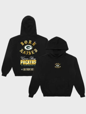Born x Raised Bay Packers Chrome Rocker Hoodie