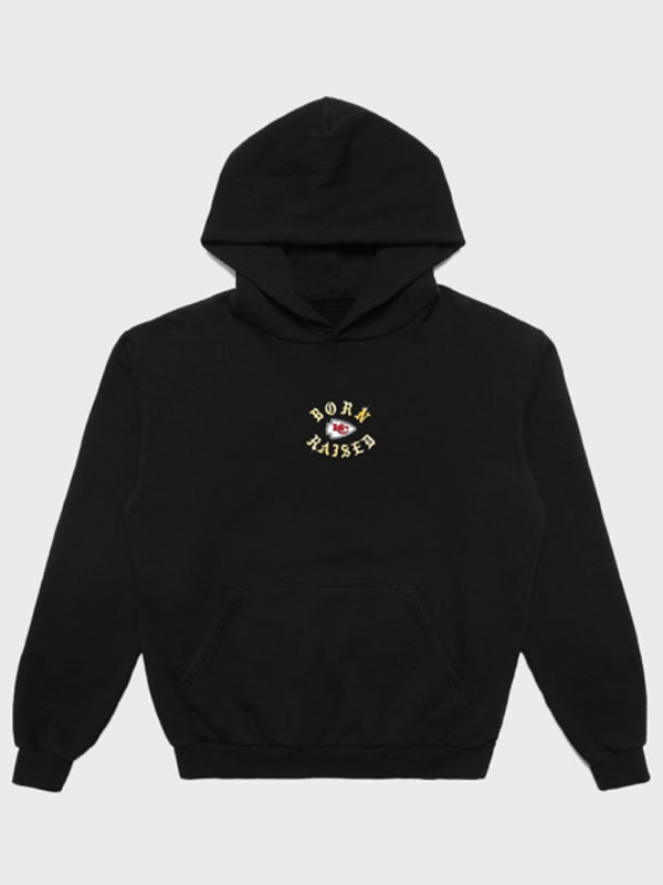 Born x Raised Kansas City Chiefs Chrome Rocker Hoodie