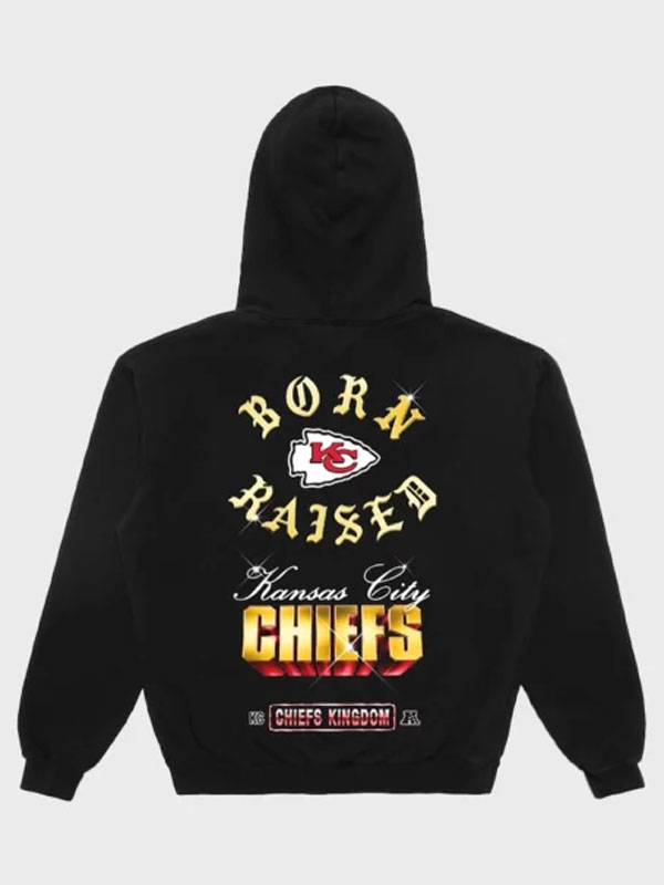 Born x Raised Kansas City Chiefs Chrome Rocker Hoodie