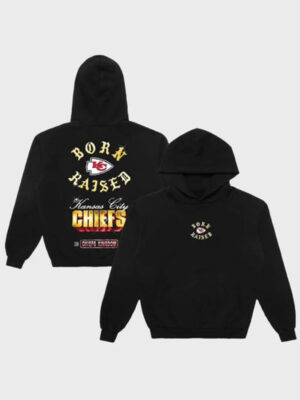 Born x Raised Kansas City Chiefs Chrome Rocker Hoodie
