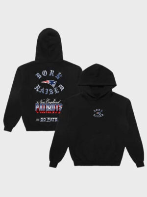 Born x Raised Patriots Chrome Rocker Pullover Hoodie