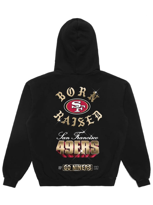 Born x Raised San Francisco 49ers Chrome Rocker Hoodie