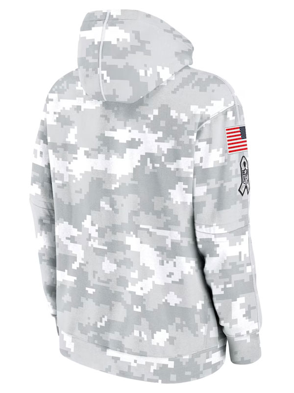 Buffalo Bills Salute to Service Arctic Camo Hoodie