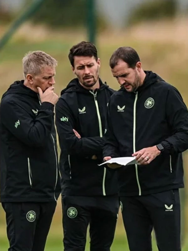 Castore Ireland Heimir Hallgrimsson Football Rain Jacket