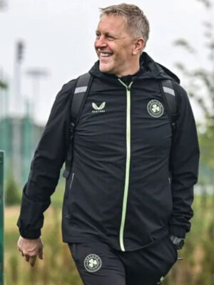 Castore Ireland Heimir Hallgrimsson Football Rain Jacket