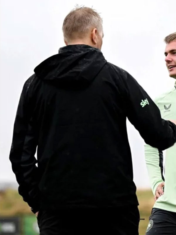Castore Ireland Heimir Hallgrimsson Football Rain Jacket