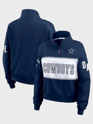 Dallas Cowboys Erin Andrews Quarter-Zip Jacket