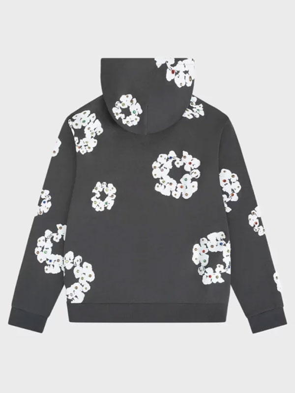 Denim Tears Rhinestone Cotton Wreath Vintage Hoodie