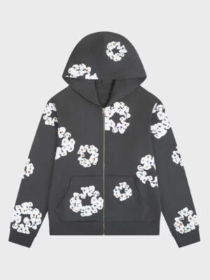 Denim Tears Rhinestone Cotton Wreath Vintage Hoodie