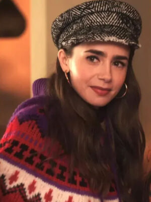 Emily Cooper S04 In Paris Collins Multi Sweater