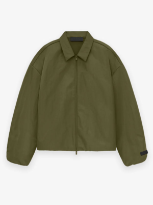 Fear of God Essentials Trucker Textured Nylon Jacket