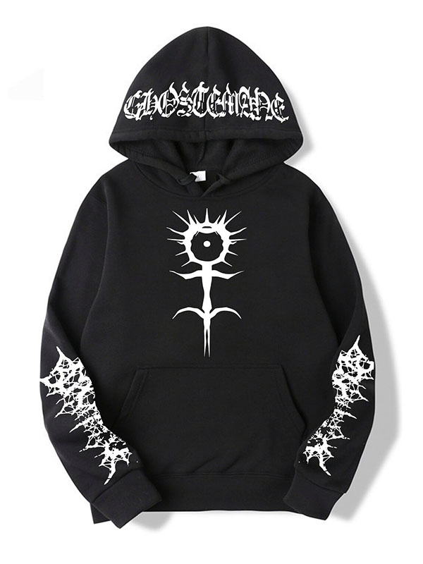 Ghostemane Blackmage Darktrap Oversized Hoodie