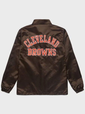 homage-x-starter-browns-coach-brown-satin-jacket-1