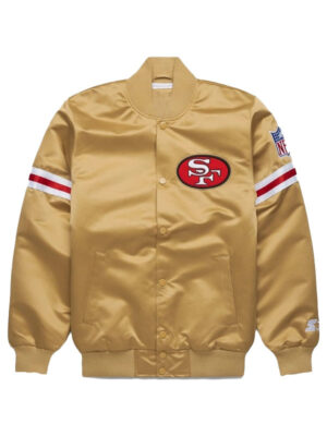 HOMAGE X Starter San Francisco 49ers Satin Jacket