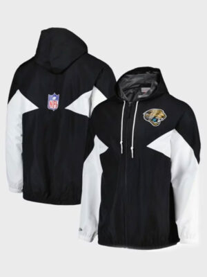 Jacksonville Jaguars Lightweight Windbreaker Hooded Jacket