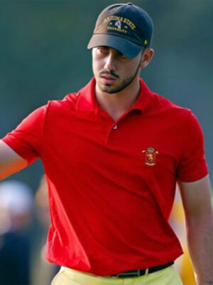 José Luis Ballester Hole Championship Match Red T-Shirt